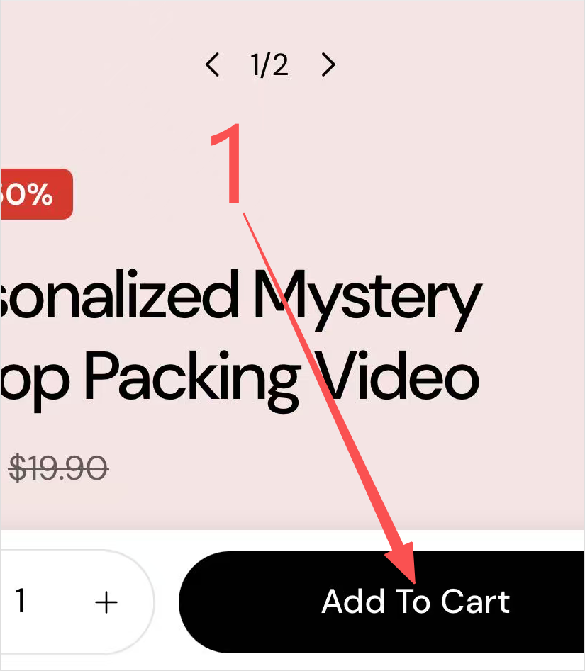 Personalized Mystery Scoop Packing Video